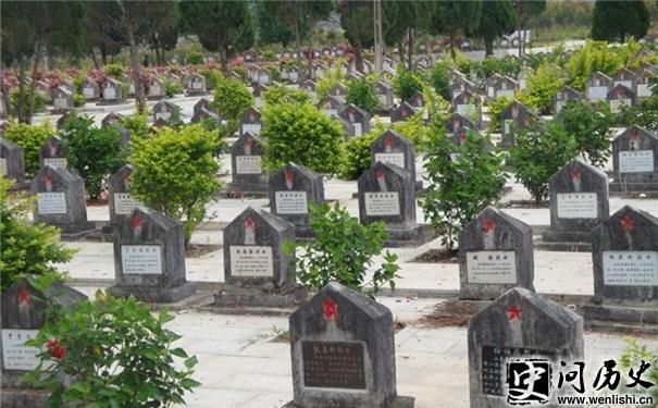 中越战争伤亡对比是怎么样的 中越战争烈士墓