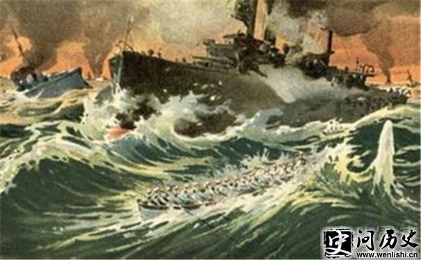 对马海战日军损失有多少 对马海战油画