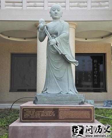 莲华色比丘尼的雕像