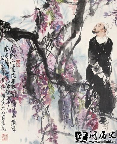 《春晓》诗意画 《春晓》诗意画
