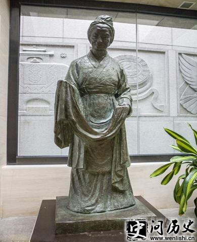 黄道婆塑像 黄道婆塑像