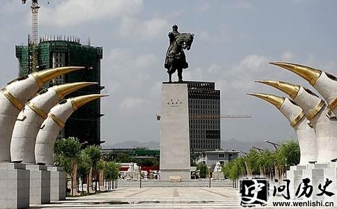 成吉思汗雕塑 成吉思汗雕塑