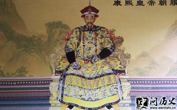 承德避暑山庄康熙帝画像