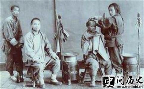 剃发易服历史图片