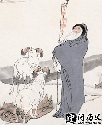 苏武像 苏武像