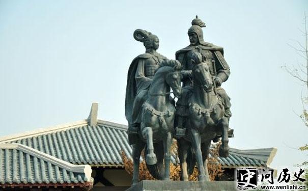 虞姬和项羽画像 虞姬和项羽画像