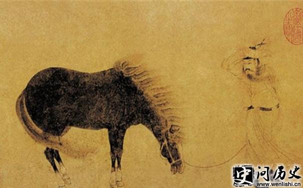 赵孟頫《调良图》 赵孟頫《调良图》