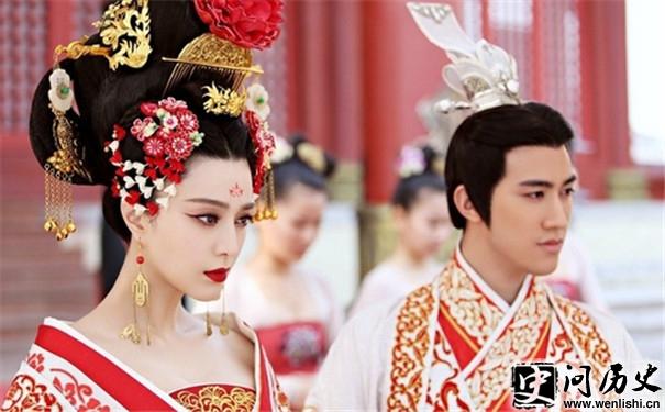 李治和武则天剧照 李治和武则天剧照