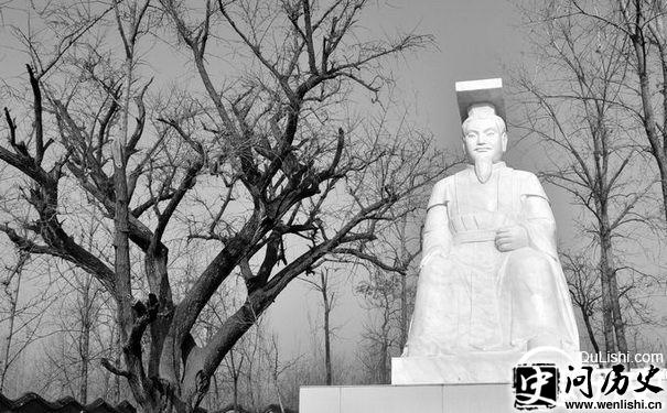 刘秀雕像图片
