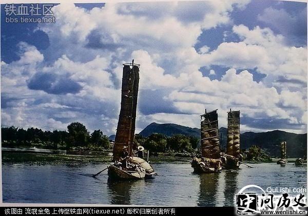 美国飞虎队拍摄的中国早期彩色照片