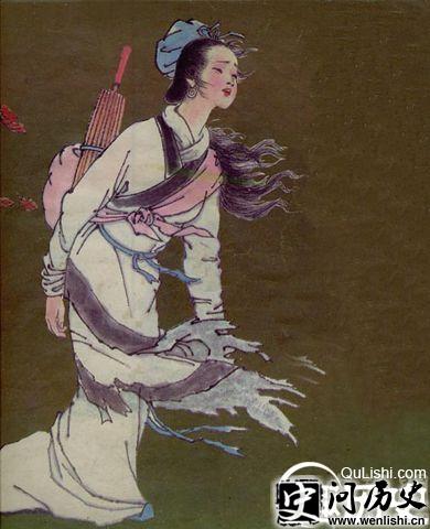 孟姜女画像