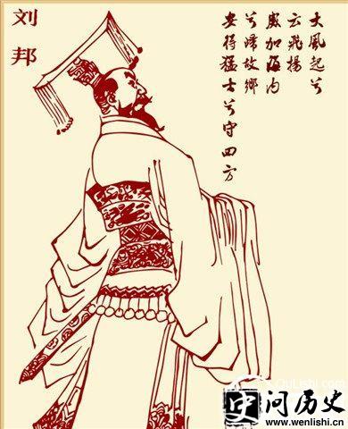 刘邦像
