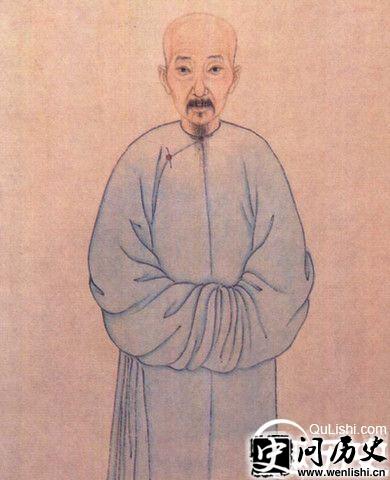 刘墉人像图