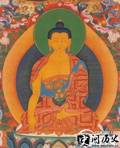 燃灯古佛画像