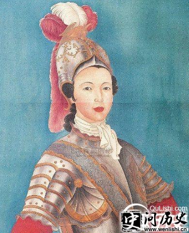 香妃戎装像