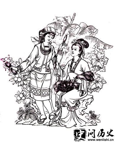 纺织中的黄道婆