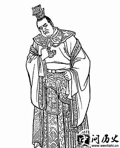 晋灵公画像