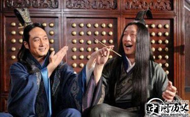 庞涓(左)和孙膑剧照