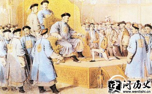 马格尔尼觐见乾隆