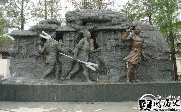 大禹三过家门而不入像
