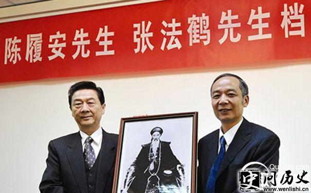 张之洞后人捐赠仪式现场照