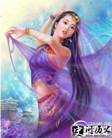 太阳汗妃画像