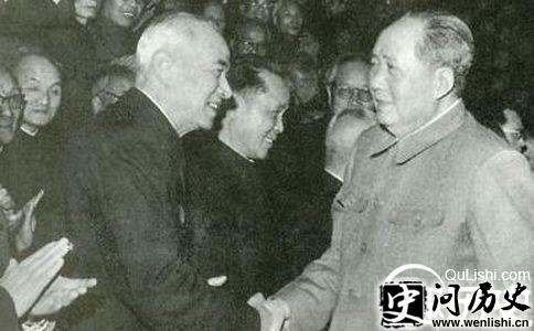 李四光和毛主席