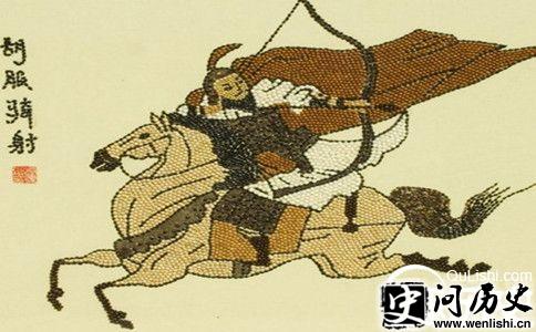 赵武灵王画像