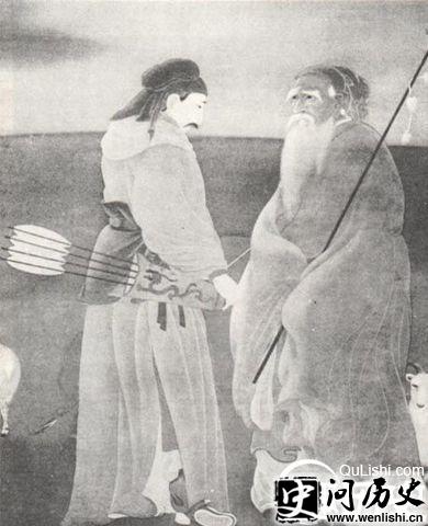 李陵苏武诀别图