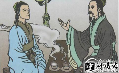 宇文觉(左)