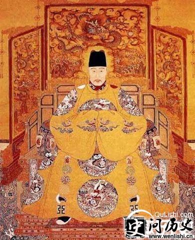 明朝嘉靖皇帝画像