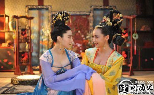 武则天和高阳公主剧照