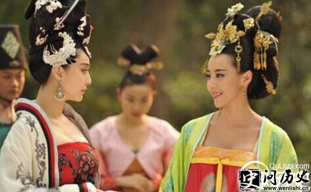 高阳公主和武媚娘剧照