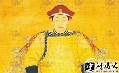 玄烨的父亲顺治帝画像