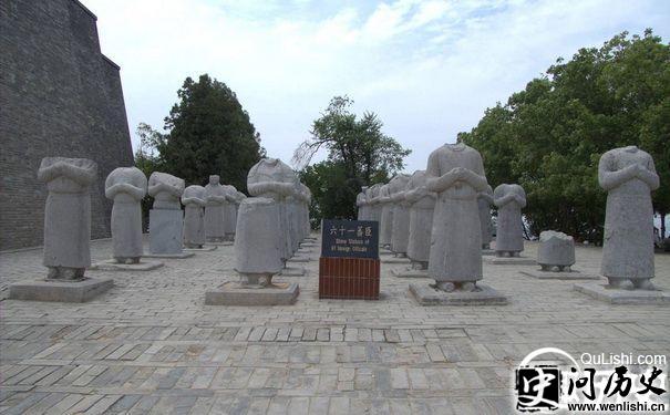 乾陵局部图