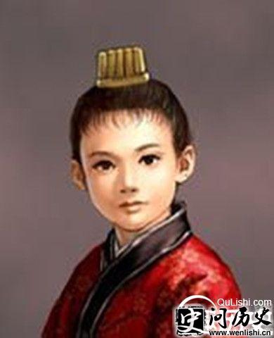 宋高宗的儿子赵旉画像