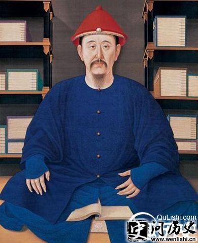 尼布楚条约的中方代表索额图画像