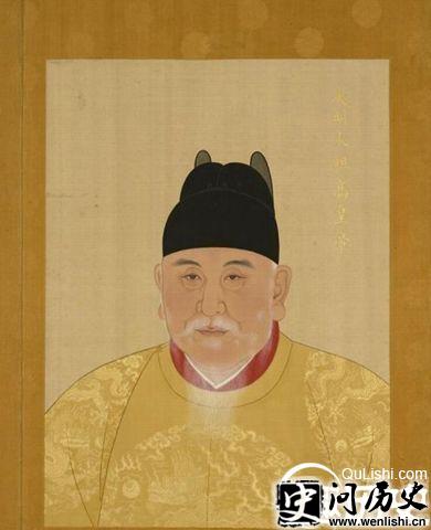 朱元璋的画像