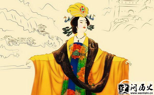 武则天画像