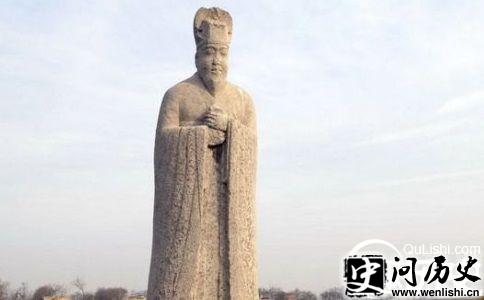 唐武宗雕像