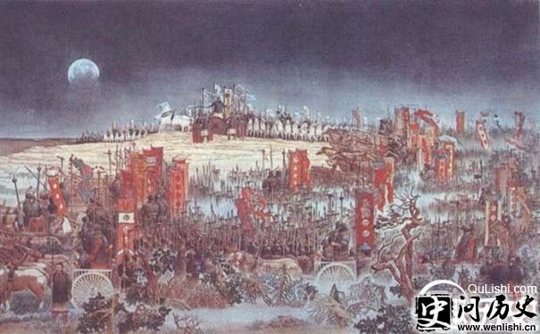 牧野之战中周武王的军队