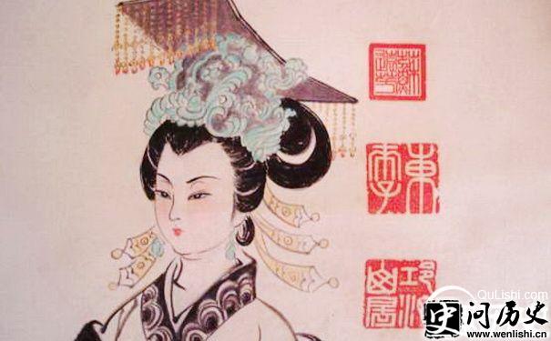 武则天画像