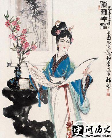 寿阳公主画像