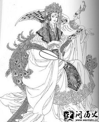 武则天画像