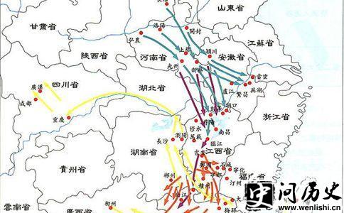 衣冠南渡路线图