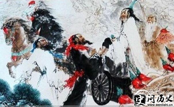伯夷叔齐拦截武王图