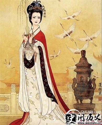 文成公主画像