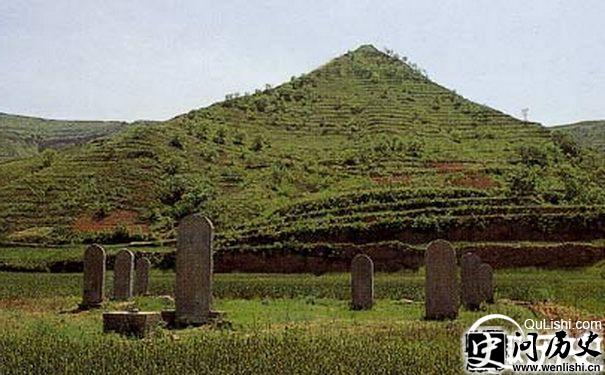 汉文帝刘恒霸陵图