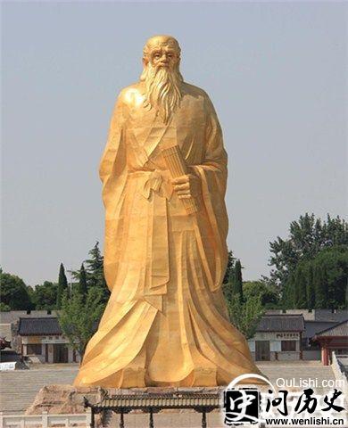 老子铜像