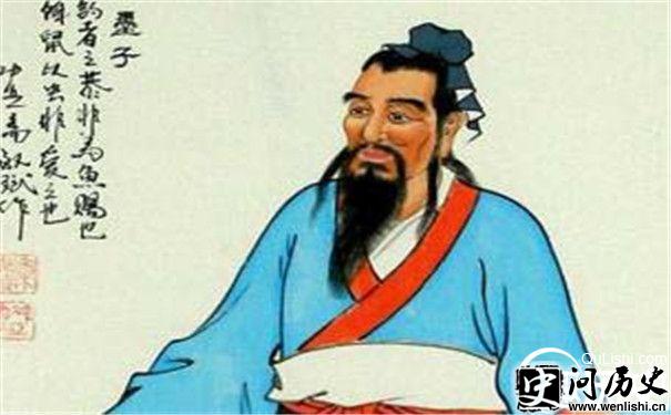 墨子像